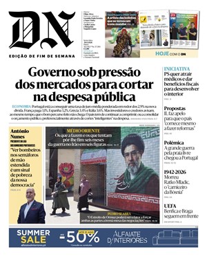Capa de Diário de Notícias