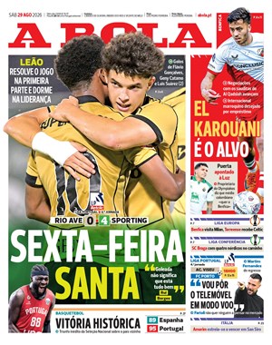 Capa de A Bola