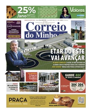 Capa de Correio do Minho
