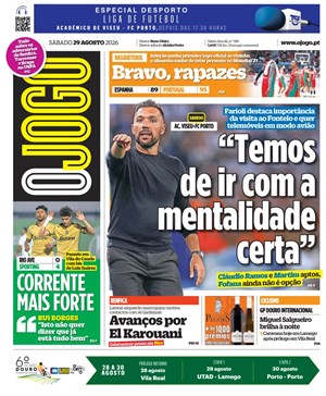 Capa de O Jogo
