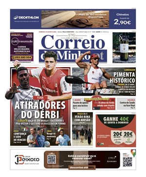 Capa de Correio do Minho