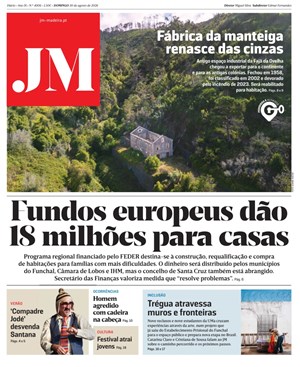 Capa de Jornal Madeira