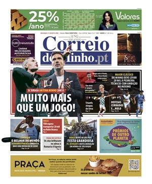 Capa de Correio do Minho