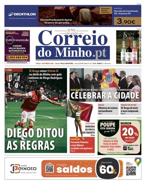 Capa de Correio do Minho