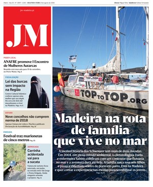 Capa de Jornal Madeira
