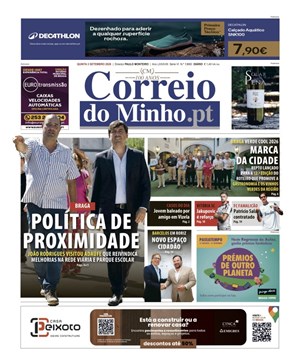 Capa de Correio do Minho