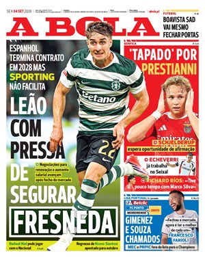 Capa de A Bola