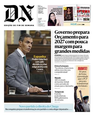 Capa de Diário de Notícias