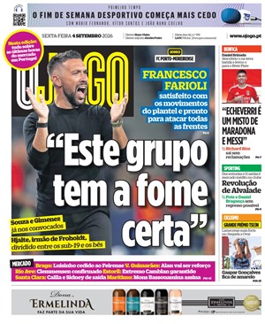 Capa de O Jogo