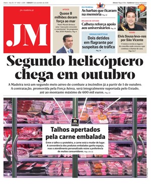 Capa de Jornal Madeira