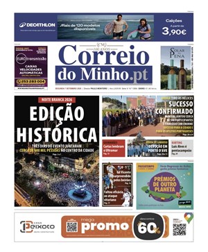 Capa de Correio do Minho