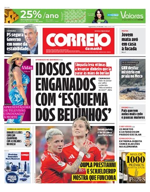 Capa de Correio da Manhã