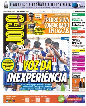 Capa de O Jogo