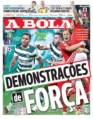 Capa de A Bola