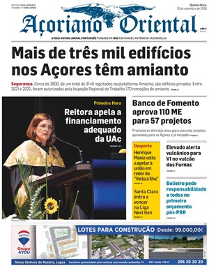 Capa de Açoriano Oriental