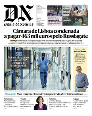 Capa de Diário de Notícias
