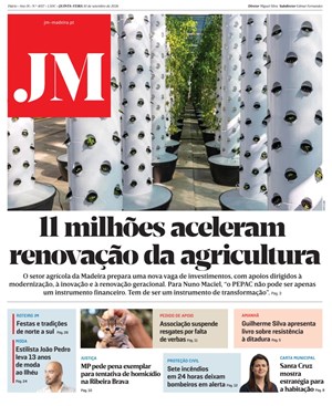Capa de Jornal Madeira