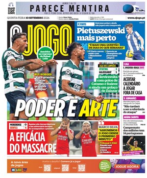 Capa de O Jogo
