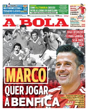 Capa de A Bola