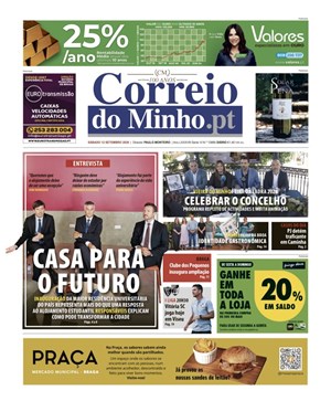 Capa de Correio do Minho