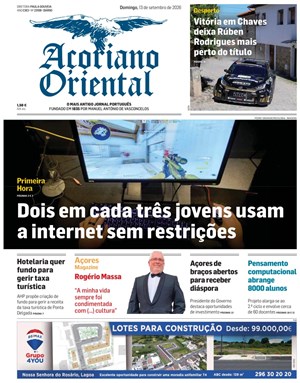 Capa de Açoriano Oriental