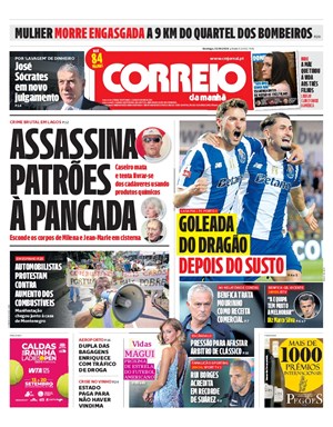 Capa de Correio da Manhã