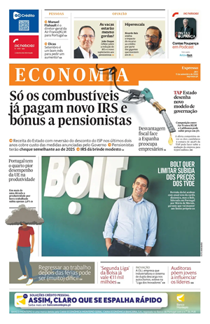 Capa de Expresso Economia