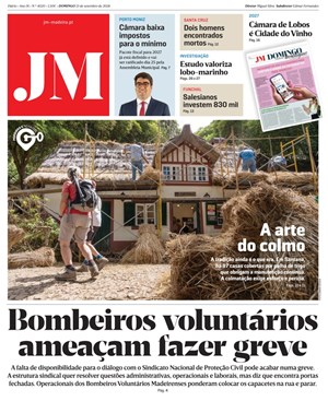 Capa de Jornal Madeira