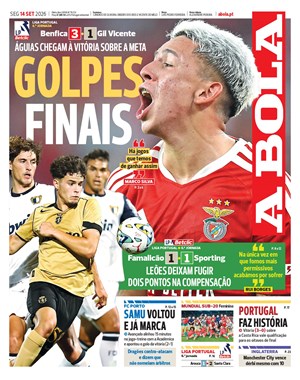 Capa de A Bola