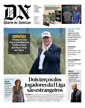 Capa de Diário de Notícias