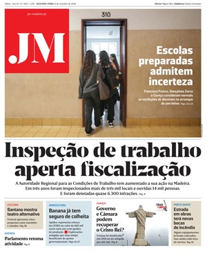 Capa de Jornal Madeira