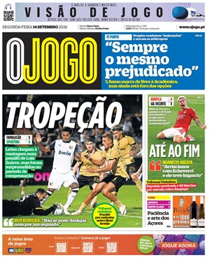 Capa de O Jogo