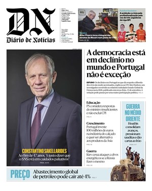 Capa de Diário de Notícias