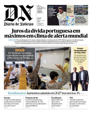 Capa de Diário de Notícias