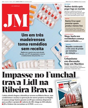 Capa de Jornal Madeira