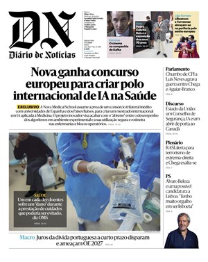 Capa de Diário de Notícias