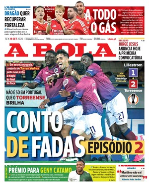 Capa de A Bola
