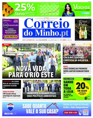 Capa de Correio do Minho