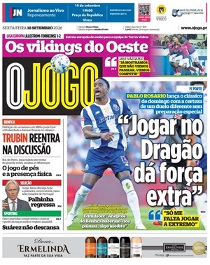 Capa de O Jogo
