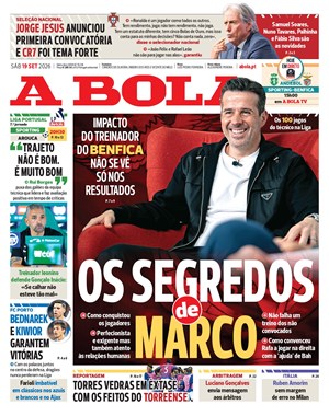 Capa de A Bola