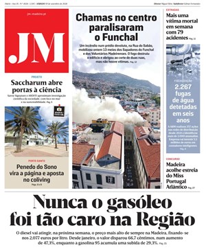 Capa de Jornal Madeira