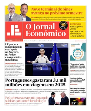 Capa de Jornal Económico