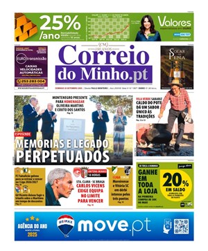 Capa de Correio do Minho