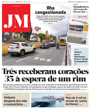 Capa de Jornal Madeira