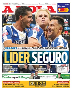 Capa de A Bola