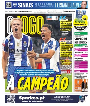 Capa de O Jogo