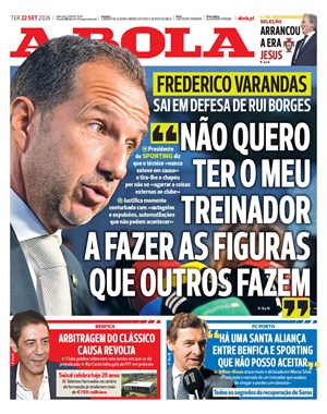 Capa de A Bola