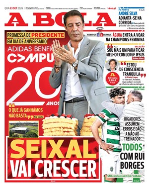 Capa de A Bola
