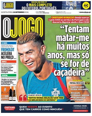 Capa de O Jogo