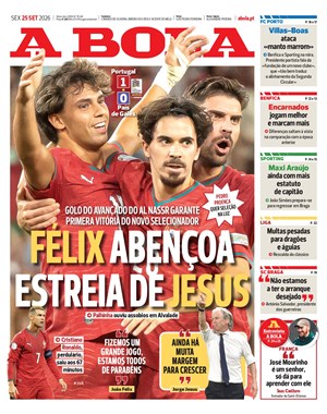 Capa de A Bola